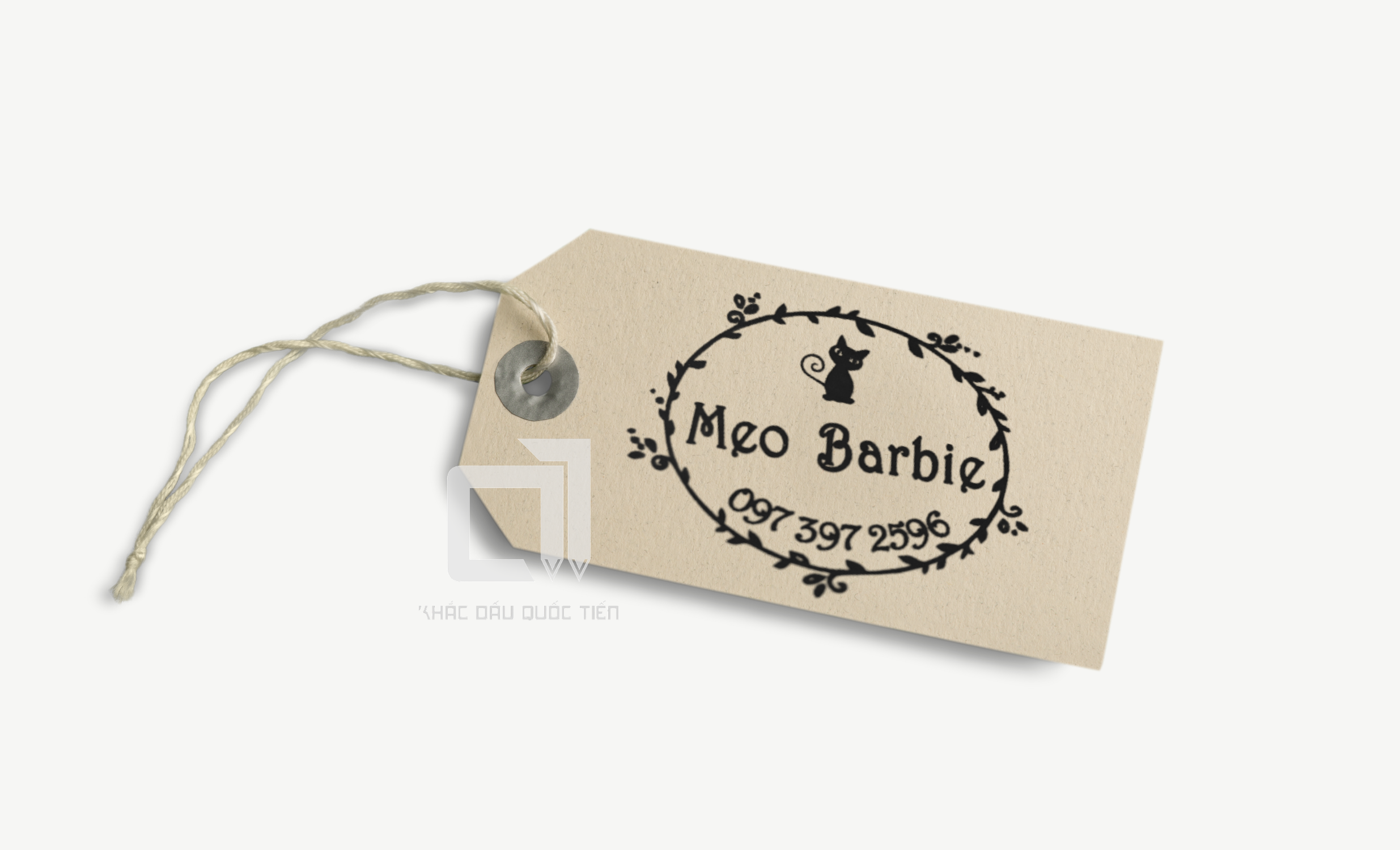 ĐÓNG DẤU TRÊN THẺ TAG, NHÃN CHO CÁC SHOP BÁN HÀNG 1 dau-logo-tag-nhan-1