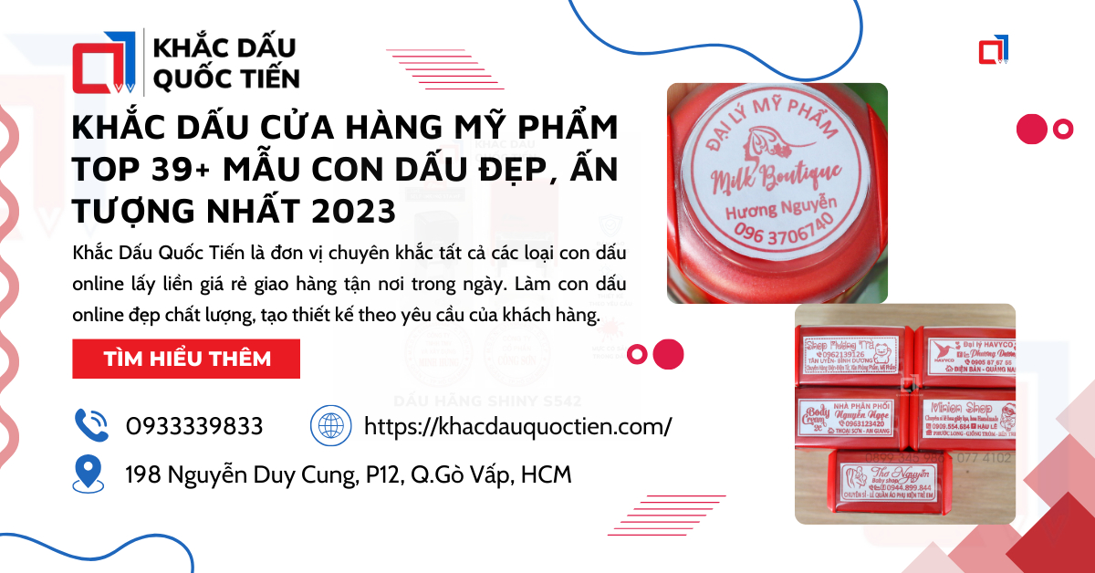 Khac Dau Cua Hang My Pham Top 39 Mau Con Dau Dep An Tuong Nhat 2023