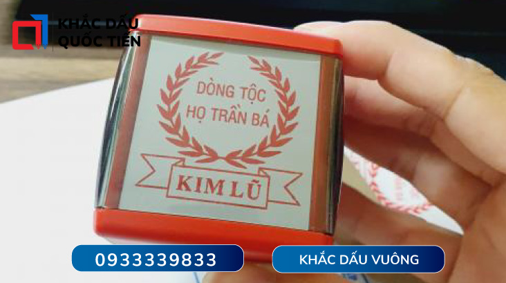 Khắc dấu logo theo yêu cầu | Khắc Dấu Quốc Tiến