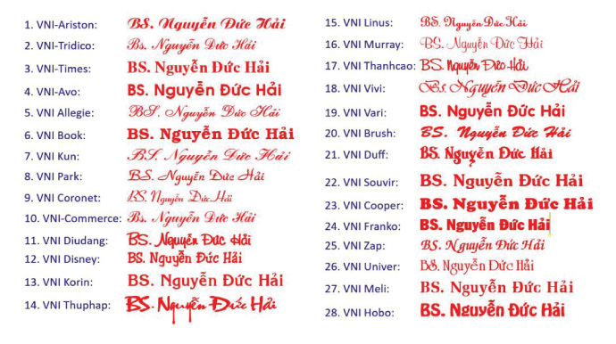 font chu khac con dau 1