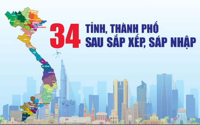 Sau sáp nhập tỉnh doanh nghiệp có cần đổi địa chỉ con dấu ? 5 34 đơn vị hành chính mới sau sáp nhập