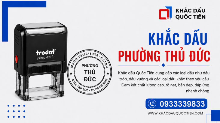 Khắc Dấu Phường Thủ Đức Lấy Ngay Trong Ngày 3 Khắc Dấu Phường Thủ Đức Lấy Ngay Trong Ngày | Khắc Dấu Quốc Tiến